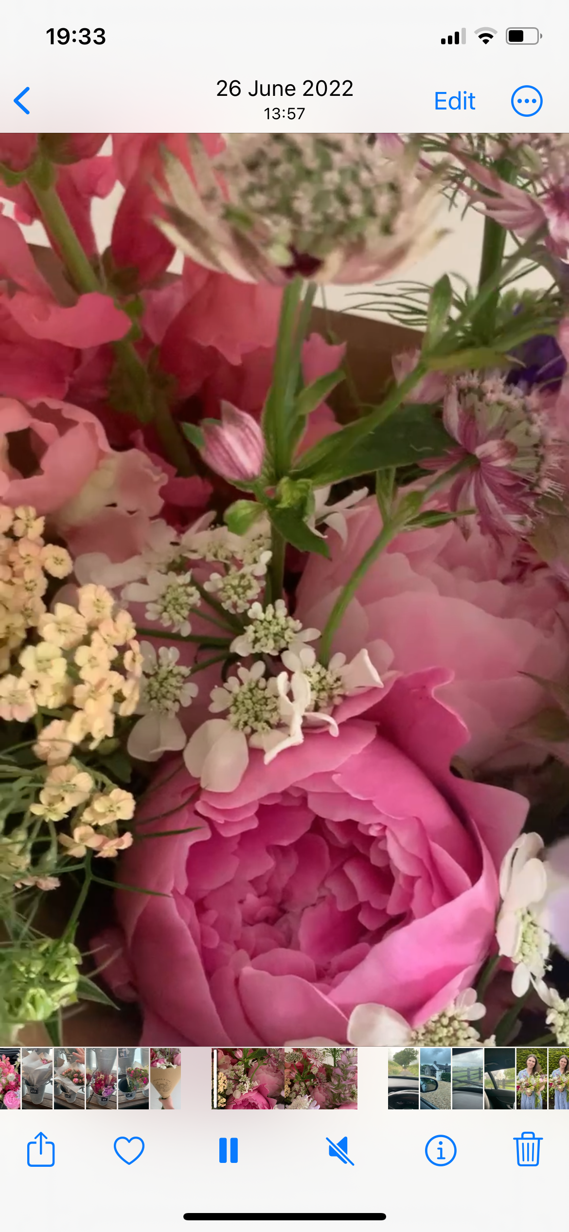 Mixed Peony Bouquet